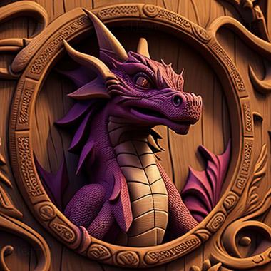 3D model The Legend of Spyro Dawn of the Dragon game (STL)